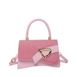 Women's Bags, Hand-held Spliced Contrasting Crossbody Bag, Fashion and Versatile Simple Casual Single Shoulder Small Square Bag