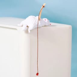 1/5Pcs New Fish Tank Fishing Cat Hanging Mini Creative Landscape Decoration Aquarium Fish Tanks Ornament Miniature Figurines
