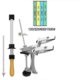 Professional Knife Sharpener Aluminum alloy Fixed Angle Sharpener Diamond Stone Whetstone Kitchen Tools Sharpen Machine Knives