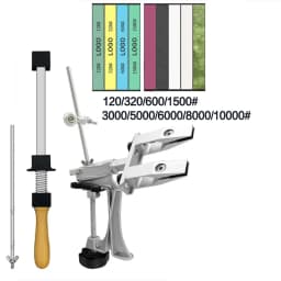 Professional Knife Sharpener Aluminum alloy Fixed Angle Sharpener Diamond Stone Whetstone Kitchen Tools Sharpen Machine Knives