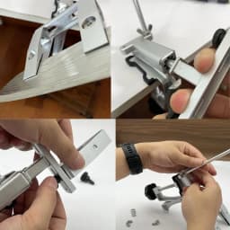 Professional Knife Sharpener Aluminum alloy Fixed Angle Sharpener Diamond Stone Whetstone Kitchen Tools Sharpen Machine Knives