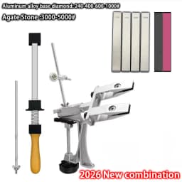 Professional Knife Sharpener Aluminum alloy Fixed Angle Sharpener Diamond Stone Whetstone Kitchen Tools Sharpen Machine Knives