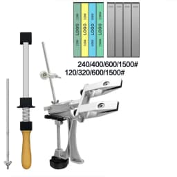 Professional Knife Sharpener Aluminum alloy Fixed Angle Sharpener Diamond Stone Whetstone Kitchen Tools Sharpen Machine Knives
