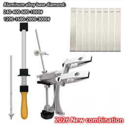 Professional Knife Sharpener Aluminum alloy Fixed Angle Sharpener Diamond Stone Whetstone Kitchen Tools Sharpen Machine Knives