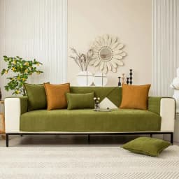 Chenille Textures Sofa Cover Universal Non-Slip Couch Cover Towel Sofa Protective Mats For Living Room Decoration Sofa Cushion