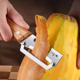 Multi-functional peeler Stainless Steel Vegetable Peeler with Wooden or Stainless Steel Handle Potato Peeler Kitchen-Specific