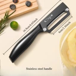 Multi-functional peeler Stainless Steel Vegetable Peeler with Wooden or Stainless Steel Handle Potato Peeler Kitchen-Specific