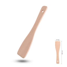 Multifunctional Wooden Raclette Spatulas,Solid Wood High Temperature Resistant Spatula Nonstick Kitchen Utensil