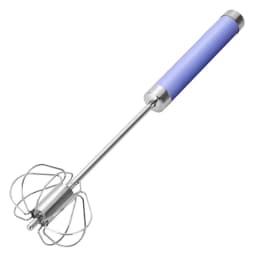 Semi-automatic Egg Beater 304 Stainless Steel Egg Whisk Manual Hand Mixer Self Turning Egg Stirrer Kitchen Accessories Egg Tools