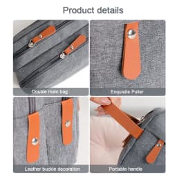 Toiletry Bag for Men Travel Toiletry Organizer Dopp Kit Water-proof Shaving Bag for Toiletries Accessories, Door Room Essentials