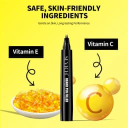 Beard Filler Pen Men Beard Pencil Filler Color Dye Pen Waterproof Moustache Coloring Pen Beard Filling Enhancer Shaping Tool