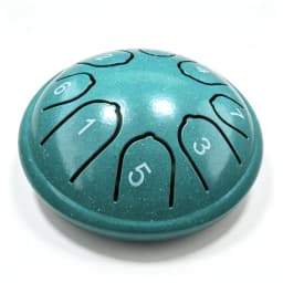 Miwayer 8 Tone 4.5 Inch Steel Tongue Drum Mini Handpan with Mallets Portable Meditation Percussion Instrument