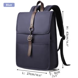 HK Multifunctional High-Quality Backpack Waterproof Oxford Cloth Large-Capacity Schoolbag 15.6-inch Laptop Bag with USB Charging