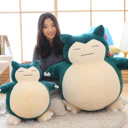 30/50cm Pokemon Snorlax Plush Toys Cartoon Japan Anime Monster Elf Plush Doll Soft Stuffed Animal Doll Birthday Gift For Girls