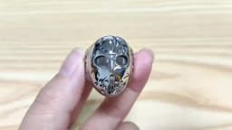 Fashion Unique Jason Mask Ring for Male Boy Punk Hip Hop 316L Stainless Steel Rings Motorcycle Amulet Jewelry Gift Wholesale