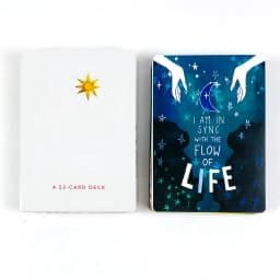 A 52pcs Oracle Cards Mental Healing Board Game For Beginners And Collectors,Family Gathering Divination Playing Card Game
