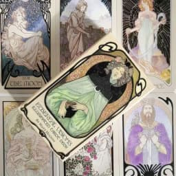 Classic Ethereal Visions Illuminated Tarot The Rider Tarot Deck Cards for Beginners Divination Edition Borad Playing Game