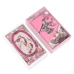 Classic Ethereal Visions Illuminated Tarot The Rider Tarot Deck Cards for Beginners Divination Edition Borad Playing Game
