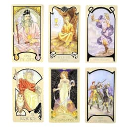 Classic Ethereal Visions Illuminated Tarot The Rider Tarot Deck Cards for Beginners Divination Edition Borad Playing Game