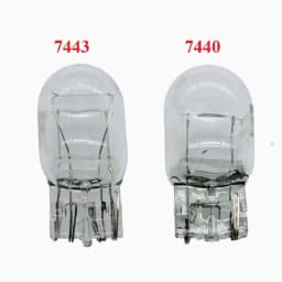 T20 W21W 582 7440 T20 W21/5W 580 7443 21/5W Sidelight Car Bulb Halogen Lamp Warm White Blue Red Warning Light Turning Auto Bulb