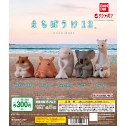 Bandai Machiboke Series Gashapon Capsule Toy Glowing Bread Egg Mechanism Animal Decorative Figure For Collectors