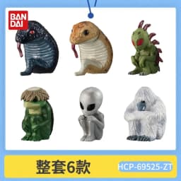 Bandai Machiboke Series Gashapon Capsule Toy Glowing Bread Egg Mechanism Animal Decorative Figure For Collectors