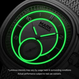MARK FAIRWHALE 5085 Top Brand Men's Watch New Quartz Wristwatch Luminous Dial Ultra Thin Steel Band Waterproof Watch for Man