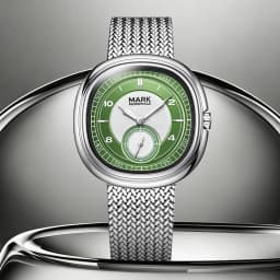 MARK FAIRWHALE 5085 Top Brand Men's Watch New Quartz Wristwatch Luminous Dial Ultra Thin Steel Band Waterproof Watch for Man