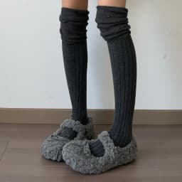 Short Plush Women Flats Loafers Shoes Comfort Round Toe Soft Sole Shoes Autumn Winter Outdoor Warm Cotton Grandma's Shoes