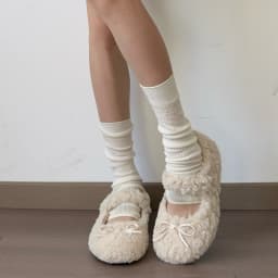 Short Plush Women Flats Loafers Shoes Comfort Round Toe Soft Sole Shoes Autumn Winter Outdoor Warm Cotton Grandma's Shoes