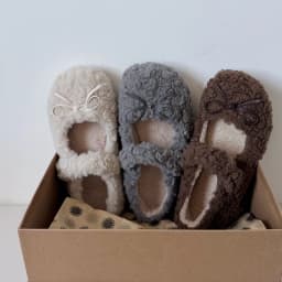 Short Plush Women Flats Loafers Shoes Comfort Round Toe Soft Sole Shoes Autumn Winter Outdoor Warm Cotton Grandma's Shoes