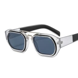 Personalized Steampunk Sunglasses Men Women Luxury Brand Designer Glasses Hip-hop Square Vintage Punk Sun Glasses Female