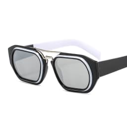 Personalized Steampunk Sunglasses Men Women Luxury Brand Designer Glasses Hip-hop Square Vintage Punk Sun Glasses Female