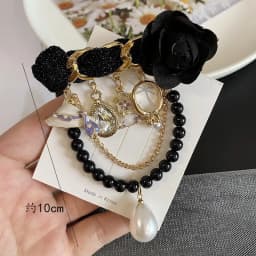 Luxury Fashion Pearl Flower CC Brooches for Women's clothing Number 5 Brooch Gift for Girl Friend Accessories For Jewelry