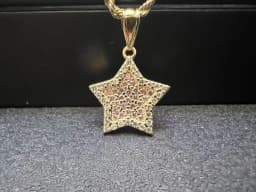 18K Gold Plated Betty Boop Necklace Poker Butterfly Pendant Necklace