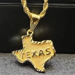 18K Gold Plated Betty Boop Necklace Poker Butterfly Pendant Necklace