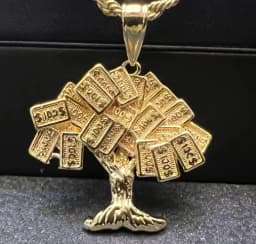 18K Gold Plated Betty Boop Necklace Poker Butterfly Pendant Necklace