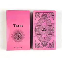 Hot-selling Tarot Cards 78 Pcs Tarot Deck Family Gathering Game Card Classic Design For Beginners & Pros, Ideal For Divination,