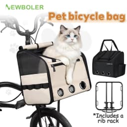 NEWBOLER Brompton Folding Bike Pet Bag Carry Bag Portable Bicycle Front Bag Foldable Outdoor Cat And Dog Pet Travel Bag