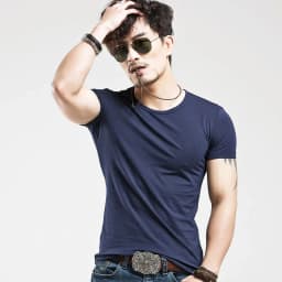 2026 Brand New Men T Shirt Tops V Neck Short Sleeve Tees Men's Fashion Fitness Hot T-Shirt For Male Man T-Shirt Size 5XL