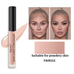 Concealer Liquid Cream Long‑last Cover Freckles Dark Circles Acne Marks Brighten Tear Trough Face Concealing Makeup Cosmetics