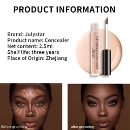 Concealer Liquid Cream Long‑last Cover Freckles Dark Circles Acne Marks Brighten Tear Trough Face Concealing Makeup Cosmetics