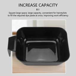 Hair Color Mixing Bowl Hair Dying Applicator Plastic Straw High-capacity Hairdressing Cup Salon Styling Accessories