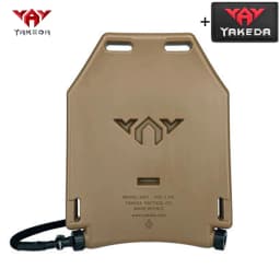 YAKEDA Hunting Vest 1.75L Integrated Water Bag Insert Board with Water Delivery Hose Made of Hard and Lightweight Material