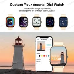 New 1.83-inch Smartwatch Call Notifications Sleep Monitoring Activity Tracking Smart Watch Compatible with Android and iOS Ht30