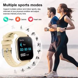 New 1.83-inch Smartwatch Call Notifications Sleep Monitoring Activity Tracking Smart Watch Compatible with Android and iOS Ht30