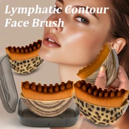Massager for Face Lymphatic Contour ,Skin Scraping Body Sculpting ,Face Guasha Brush Drainage Massager Brush Facial Massage