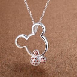 New 925 Sterling Silver Necklace Pendant AAA Zircon For Women Exquisite Student Girlfriend Jewelry Accessories Wedding Gift