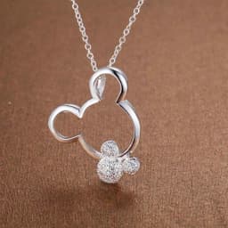 New 925 Sterling Silver Necklace Pendant AAA Zircon For Women Exquisite Student Girlfriend Jewelry Accessories Wedding Gift
