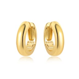 Orstarry S925 Sterling Silver 18k Gold Modern Square Earrings Hoop Earrings For Women Jewelry Trendy Anniversary Gifts